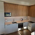 Panoramic Balcony 3bd With King Bed Apartment Kaunas