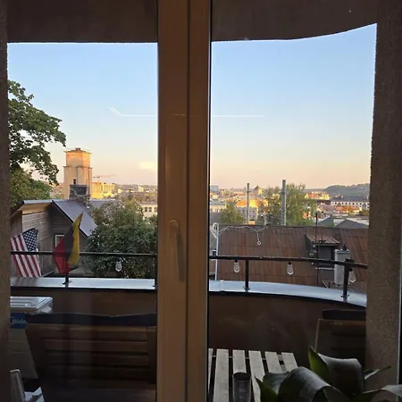 Panoramic Balcony 3bd With King Bed דירה קובנה